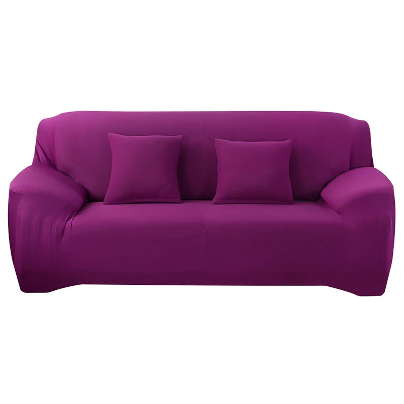 Elasticity Sofa Cover Extensible Couch Cover SofaCovers Sectional Solid Color Single/two/three/four Seats Corner Sofa Cover L Shape Need Buy 2pcs - Image 7