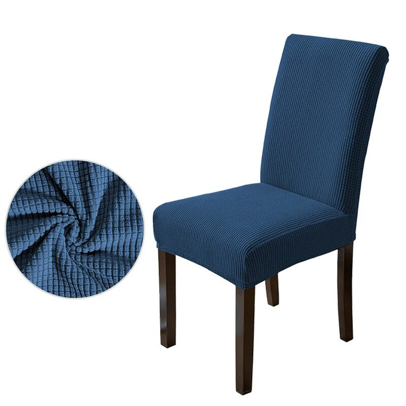 Elastic Waterproof Chair Covers Dining Room Jacquard Spandex Cover For Chair Adjustable Chairs Covers 1/2/4/6 Pieces - Image 15