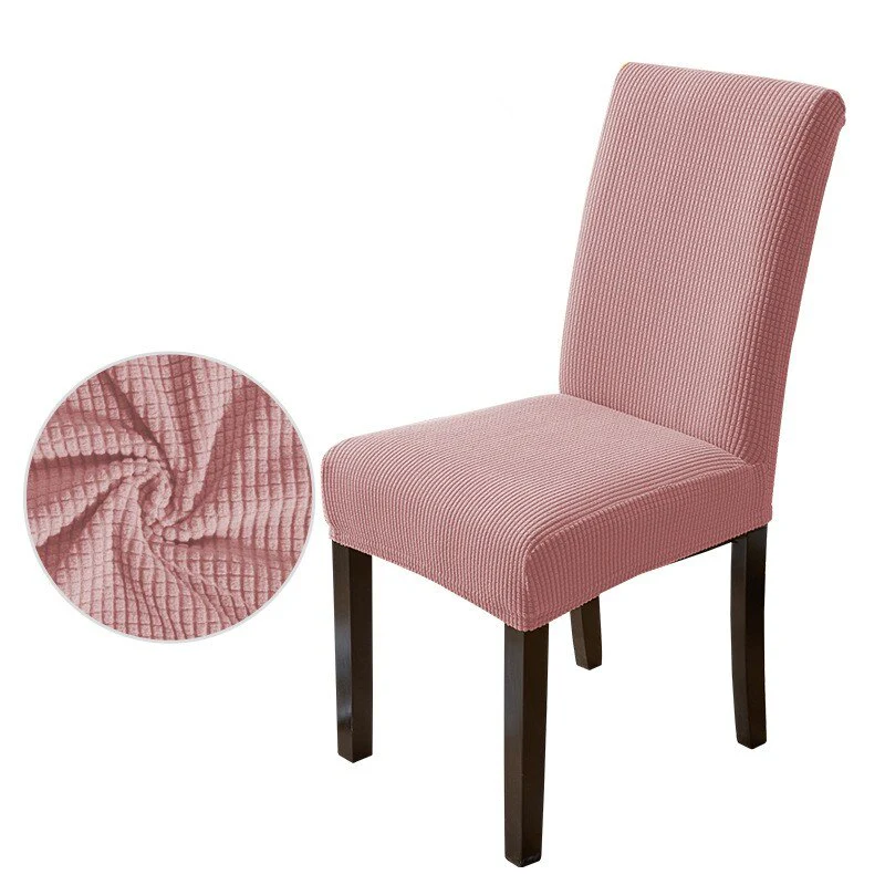 Elastic Waterproof Chair Covers Dining Room Jacquard Spandex Cover For Chair Adjustable Chairs Covers 1/2/4/6 Pieces - Image 18