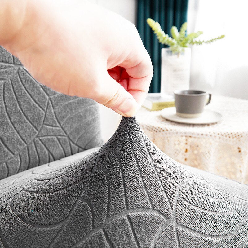 Elastic Waterproof Chair Covers Dining Room Jacquard Spandex Cover For Chair Adjustable Chairs Covers 1/2/4/6 Pieces - Image 6