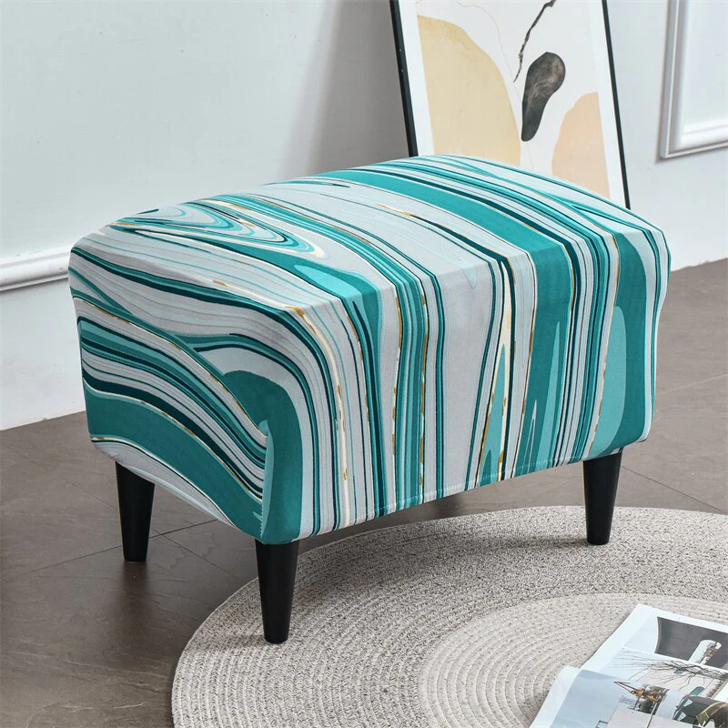 Floral Wing Chair Cover Sloping King Back Armchair Covers Elastic Armchair Slipcover Wingback Sofa Back Chair Cover Slipcovers - Image 22