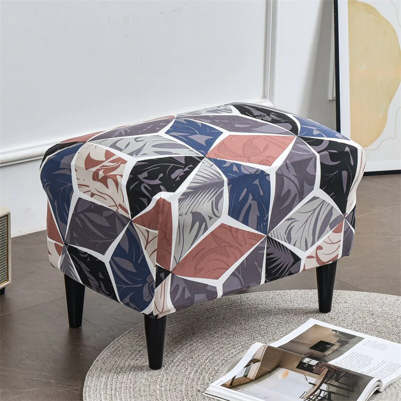 Floral Wing Chair Cover Sloping King Back Armchair Covers Elastic Armchair Slipcover Wingback Sofa Back Chair Cover Slipcovers - Image 26