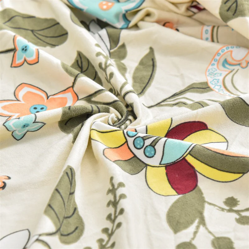 Floral Wing Chair Cover Sloping King Back Armchair Covers Elastic Armchair Slipcover Wingback Sofa Back Chair Cover Slipcovers - Image 5