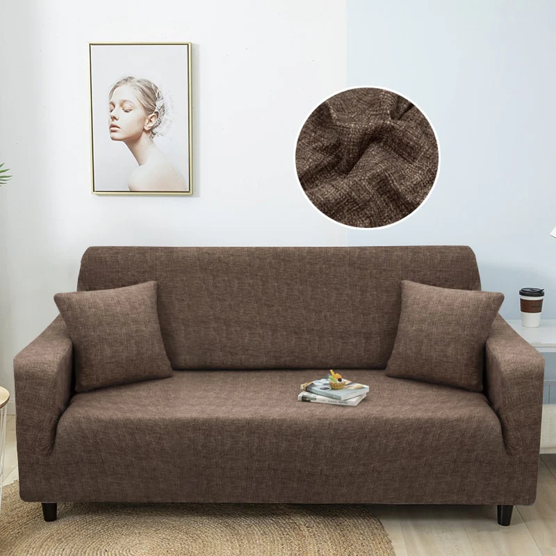Geometry Plaid Sofa Cover Slipcovers Stretch Printed Flower Elastic Sofa Covers for Living Room Elastic Couch Chair Cover Sofa Towel 1/2/3/4-seater - Image 23