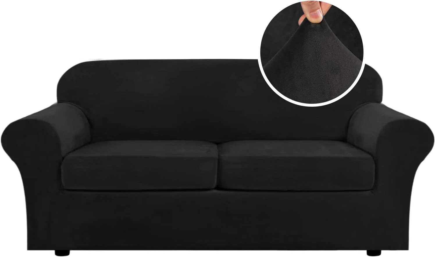 High Grade Thick Velvet Sofa Covers Couch Covers for Cushion Couch Sofa High Stretch Sofa Slipcovers Furniture Protector Fit Couch - Image 14