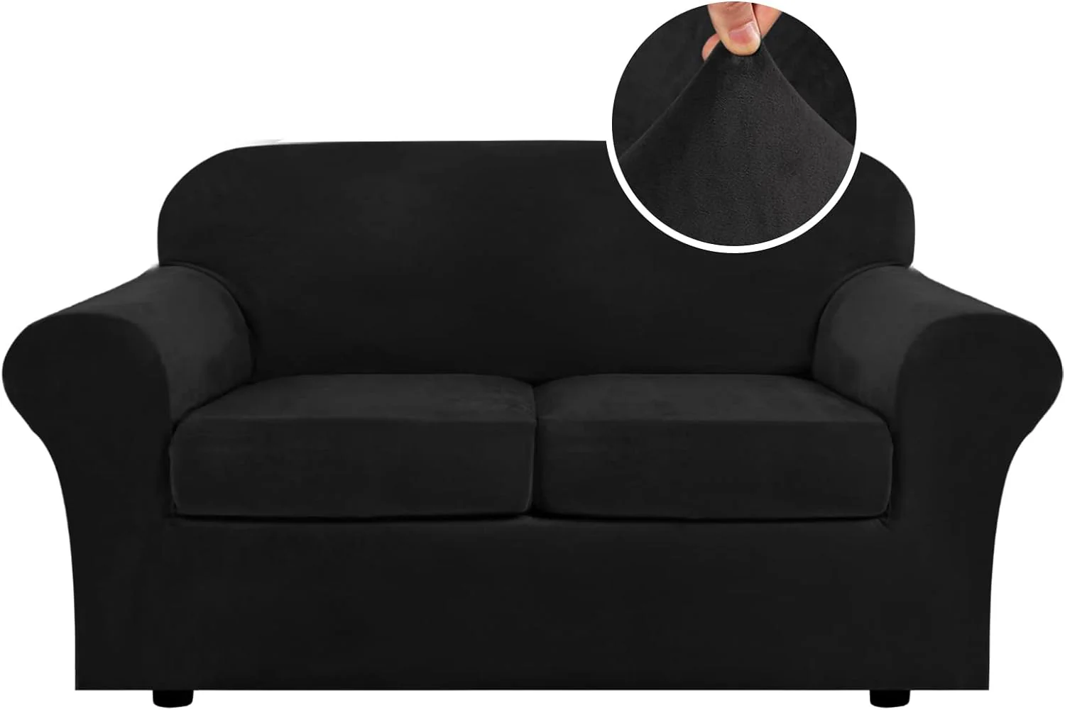 High Grade Thick Velvet Sofa Covers Couch Covers for Cushion Couch Sofa High Stretch Sofa Slipcovers Furniture Protector Fit Couch - Image 22