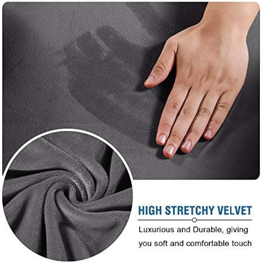 High Grade Thick Velvet Sofa Covers Couch Covers for Cushion Couch Sofa High Stretch Sofa Slipcovers Furniture Protector Fit Couch - Image 3