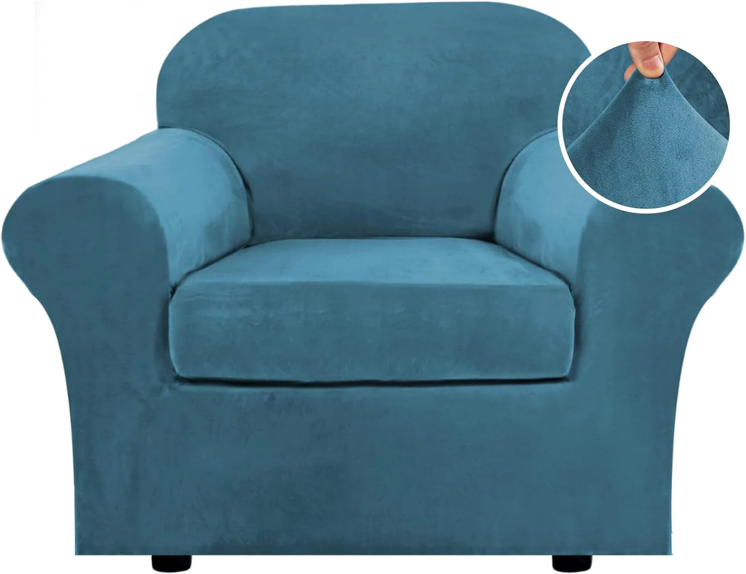 High Grade Thick Velvet Sofa Covers Couch Covers for Cushion Couch Sofa High Stretch Sofa Slipcovers Furniture Protector Fit Couch - Image 37