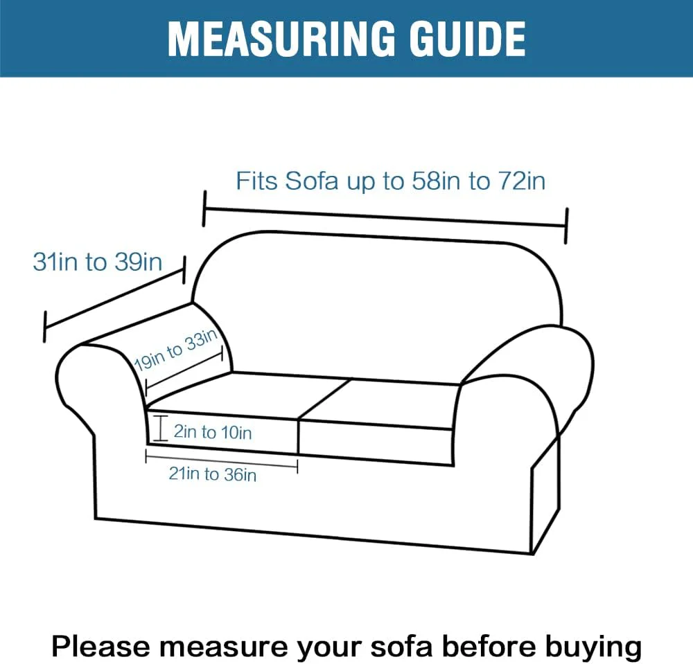 High Grade Thick Velvet Sofa Covers Couch Covers for Cushion Couch Sofa High Stretch Sofa Slipcovers Furniture Protector Fit Couch - Image 7