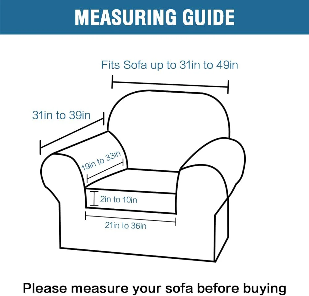 High Grade Thick Velvet Sofa Covers Couch Covers for Cushion Couch Sofa High Stretch Sofa Slipcovers Furniture Protector Fit Couch - Image 9