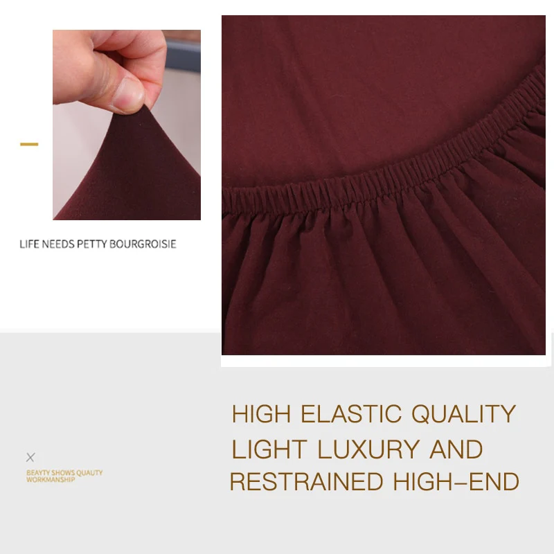 High Quality Stretchable Elastic Couch Cover Settee Corner Armseat Loveseat Sofa L Shape Sofa Cover for Corner Sofa 1/2/3/4 Seat Sectional Cover - Image 3