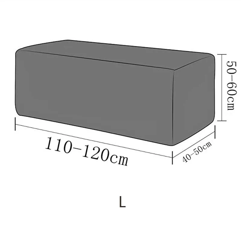 Home Decorative Sofa Footstool Covers Elastic Fully Wrapped Rectangular Stool Covers Thicken Sofa Footrest Dust-proof Cover - Image 5