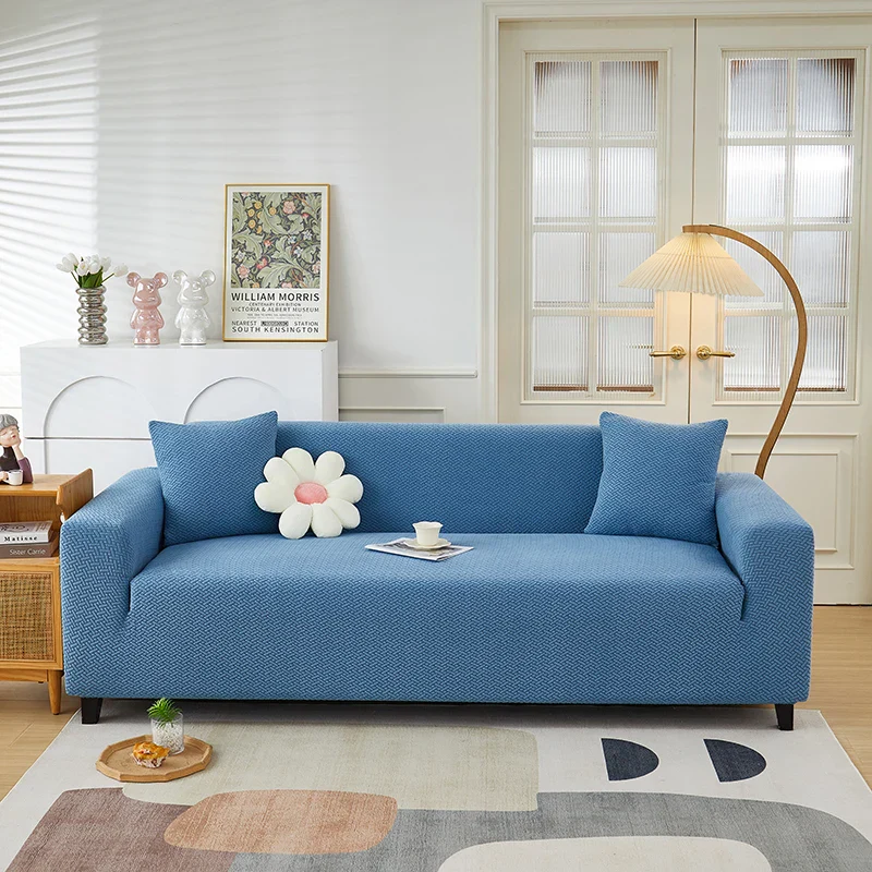 Jacquard Elastic Sofa Slipcover Adjustable Non-slip Stretch Sofa Cover Home Living Room Sofa Protector Cover Home Decor - Image 14