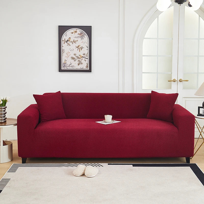 Jacquard Elastic Sofa Slipcover Adjustable Non-slip Stretch Sofa Cover Home Living Room Sofa Protector Cover Home Decor - Image 15