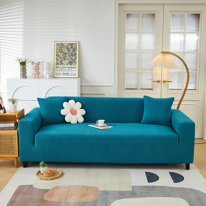 Jacquard Elastic Sofa Slipcover Adjustable Non-slip Stretch Sofa Cover Home Living Room Sofa Protector Cover Home Decor - Image 17