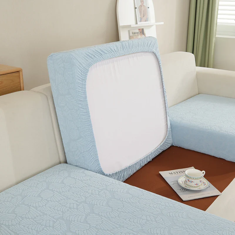 Jacquard Sofa Cushion Slipcover Elastic Non-slip Polyester Sofa Seat Cover Furniture Protector - Image 15