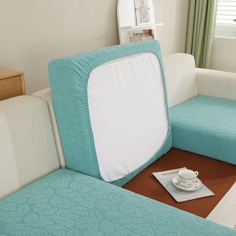 Jacquard Sofa Cushion Slipcover Elastic Non-slip Polyester Sofa Seat Cover Furniture Protector - Image 16