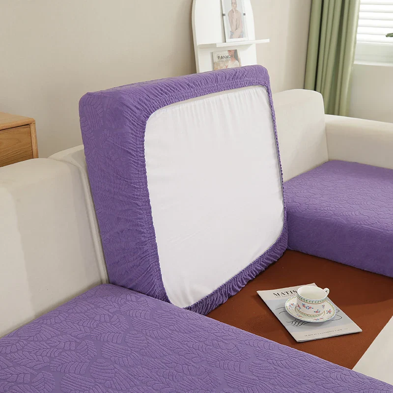 Jacquard Sofa Cushion Slipcover Elastic Non-slip Polyester Sofa Seat Cover Furniture Protector - Image 17