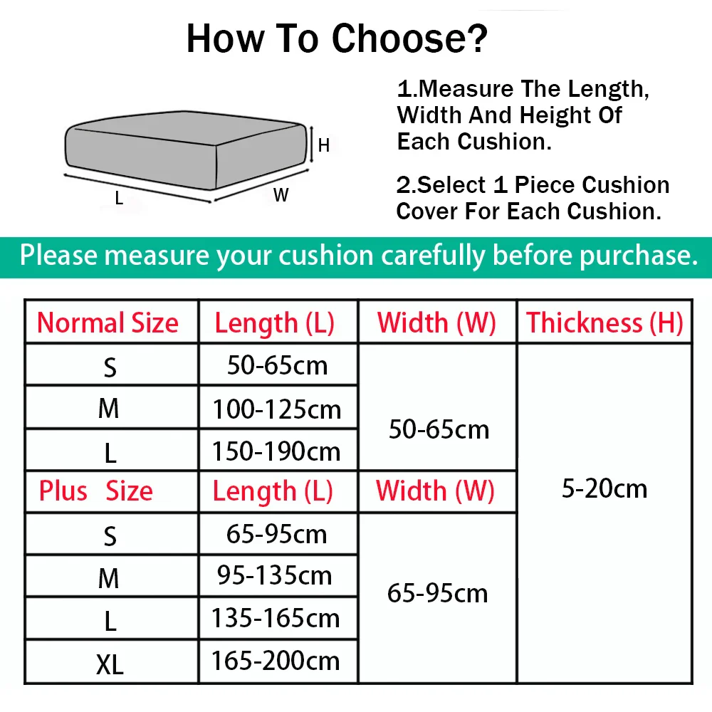 Jacquard Sofa Cushion Slipcover Elastic Non-slip Polyester Sofa Seat Cover Furniture Protector - Image 3