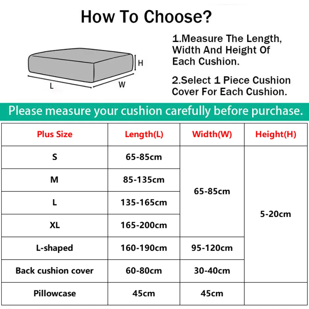 Jacquard Sofa Seat Cover Adjustable Removable Sofa Seat Cushion Cover Polar Fleece Stretch Washable L Shape Corner Sofa Slipcovers - Image 3