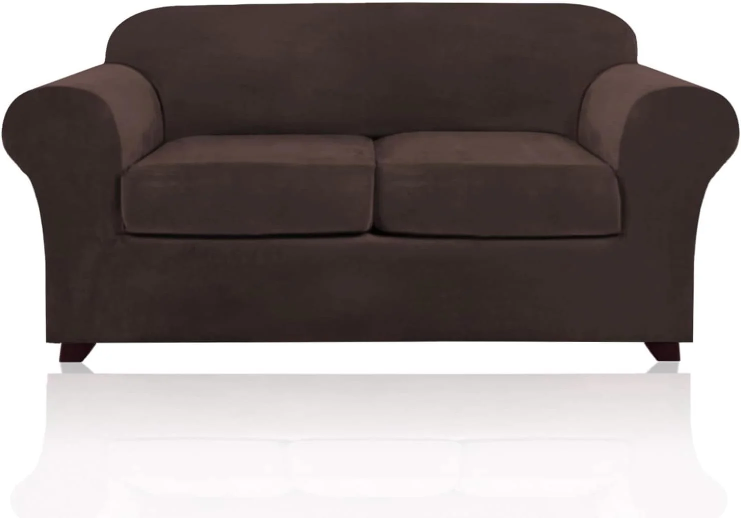 Luxury Real Velvet Stretch Sofa Covers Stretch Velvet Couch Covers for Cushion Sofa Slipcovers Soft Sofa Slip Covers Furniture Covers Cushion Covers Machine Washable - Image 22