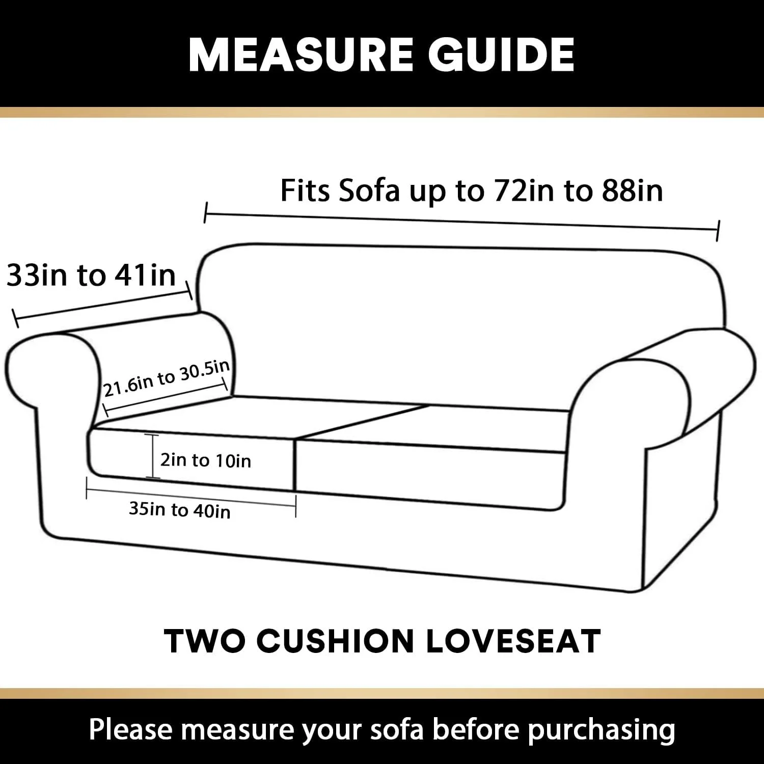 Luxury Real Velvet Stretch Sofa Covers Stretch Velvet Couch Covers for Cushion Sofa Slipcovers Soft Sofa Slip Covers Furniture Covers Cushion Covers Machine Washable - Image 5