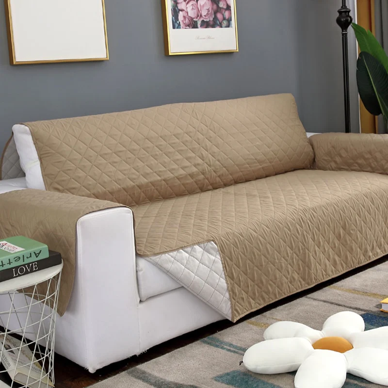 Modern Sofa Covers for Living Room Couch Cover Pet Dog Kids Mat Furniture Protector Reversible Armrest Slipcovers 1/2/3 Seater - Image 10