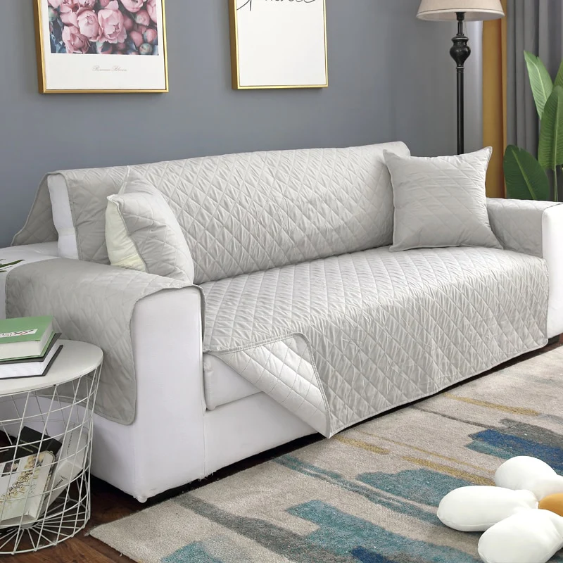 Modern Sofa Covers for Living Room Couch Cover Pet Dog Kids Mat Furniture Protector Reversible Armrest Slipcovers 1/2/3 Seater - Image 12