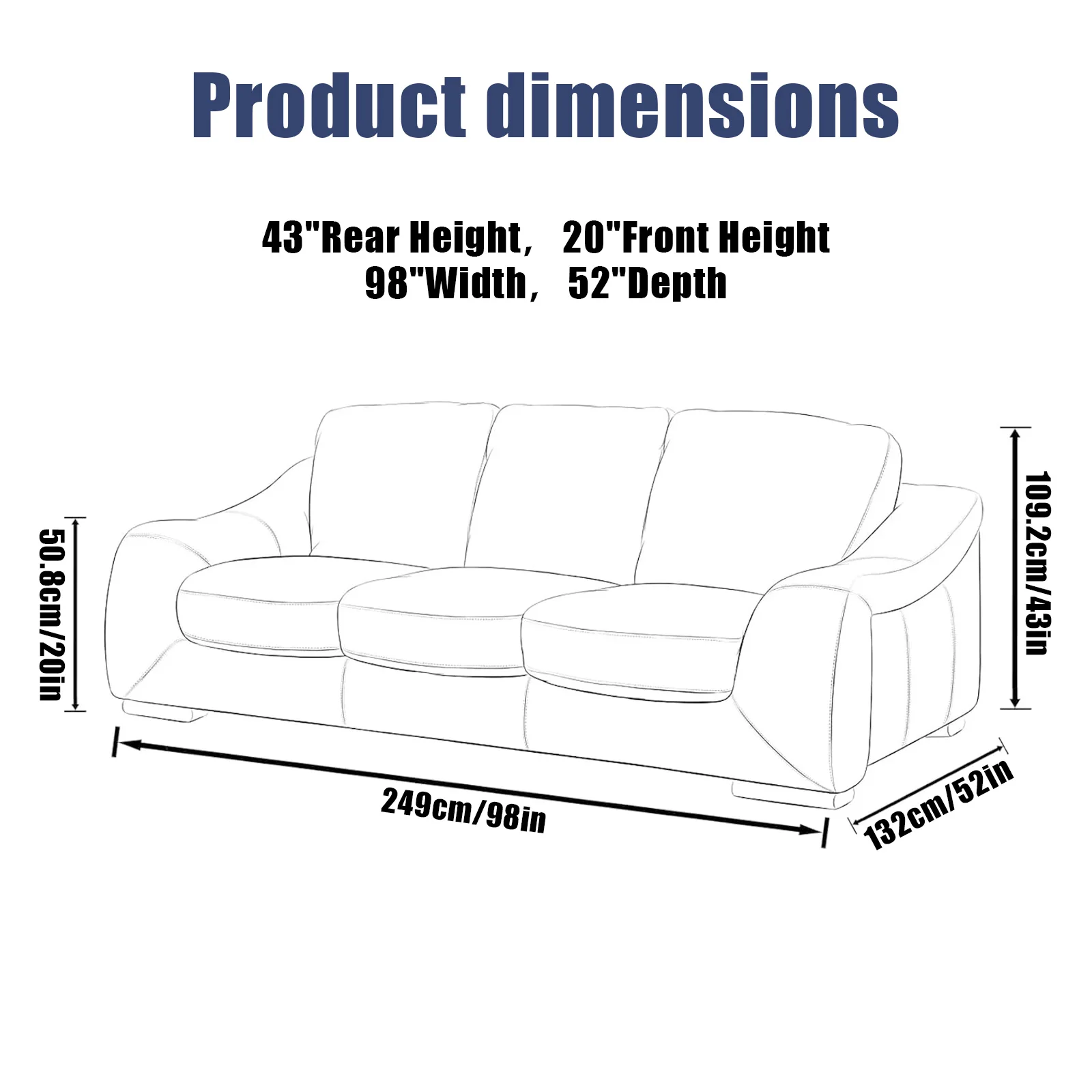 New Couch Cover Pet Plastic Cover Transparent Cat Scratch Protector Waterproof Sofa Covers for Protection Against Cat Dog Clawing - Image 8