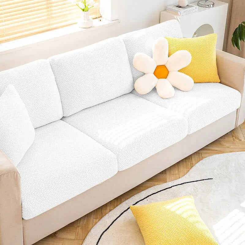 New Jacquard Sofa Seat Covers Stretch Sofa Cover For Living Room Modern Sofa Cushion Covers Plaid Sofas Covers For Home Hotel - Image 15