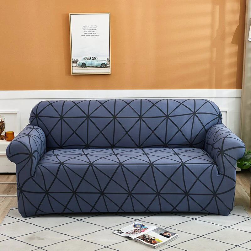 Fashion Printed Elastic Sofa Couch Cover Sofa Slipcover Flower Printed Sofa Fit for Most Sofa Elastic Sofa Cover - Image 22