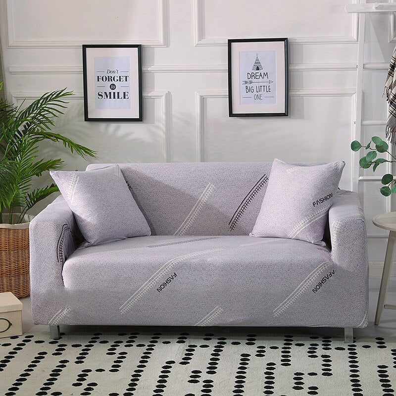 Fashion Printed Elastic Sofa Couch Cover Sofa Slipcover Flower Printed Sofa Fit for Most Sofa Elastic Sofa Cover - Image 23