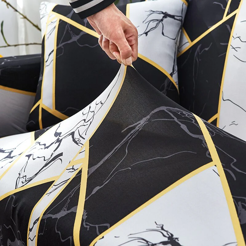 Fashion Printed Elastic Sofa Couch Cover Sofa Slipcover Flower Printed Sofa Fit for Most Sofa Elastic Sofa Cover - Image 3