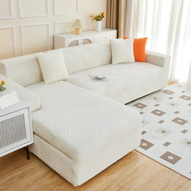 Newest 2025 In Uk Waterproof Sofa Cover 1/2/3/4 Seater Sofa Covers Elastic Solid L Shaped Corner Couch Slipcovers - Image 28