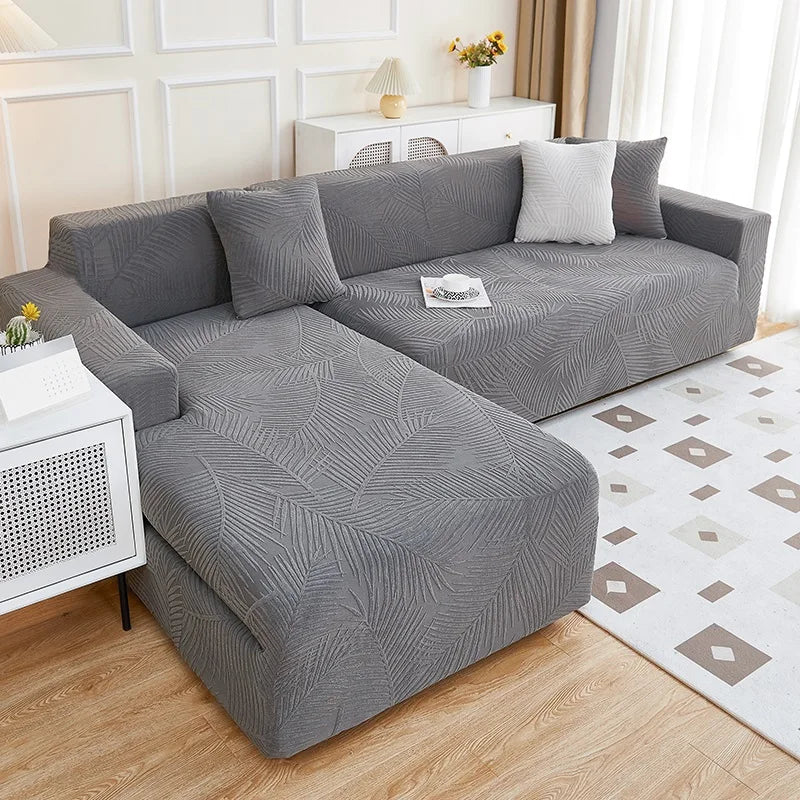 Newest 2025 In Uk Waterproof Sofa Cover 1/2/3/4 Seater Sofa Covers Elastic Solid L Shaped Corner Couch Slipcovers - Image 30