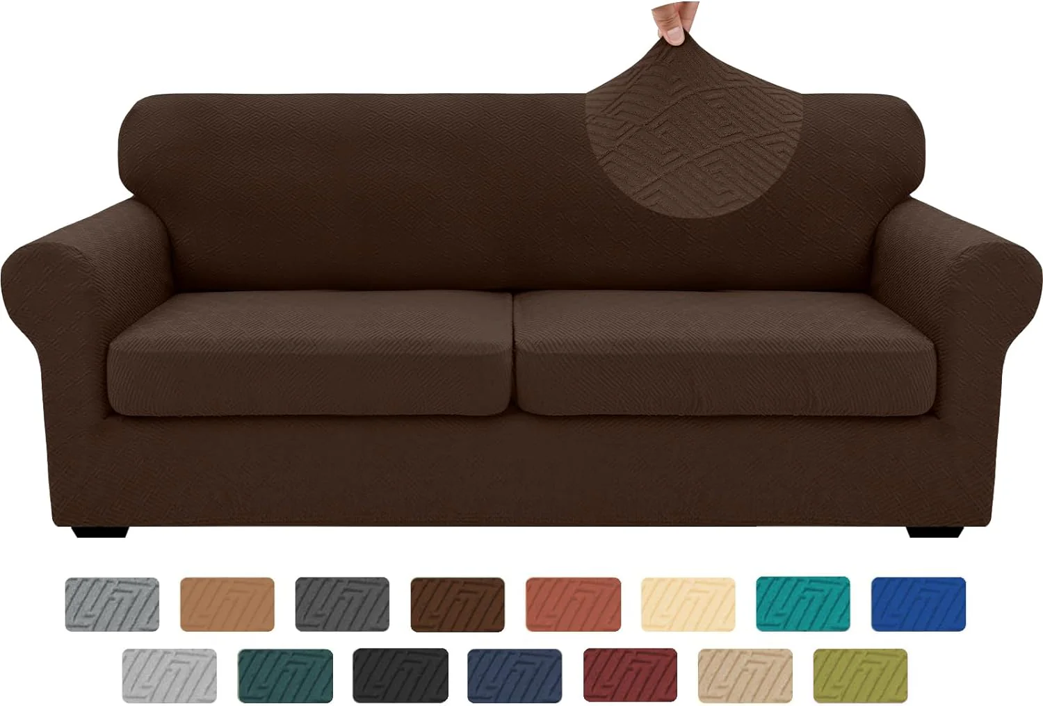 2025 Newest Sofa Couch Covers Super Stretch Thick Soft Sofa Cover Anti Slip Sofa Slipcover Dogs Cats Furniture Protector - Image 10