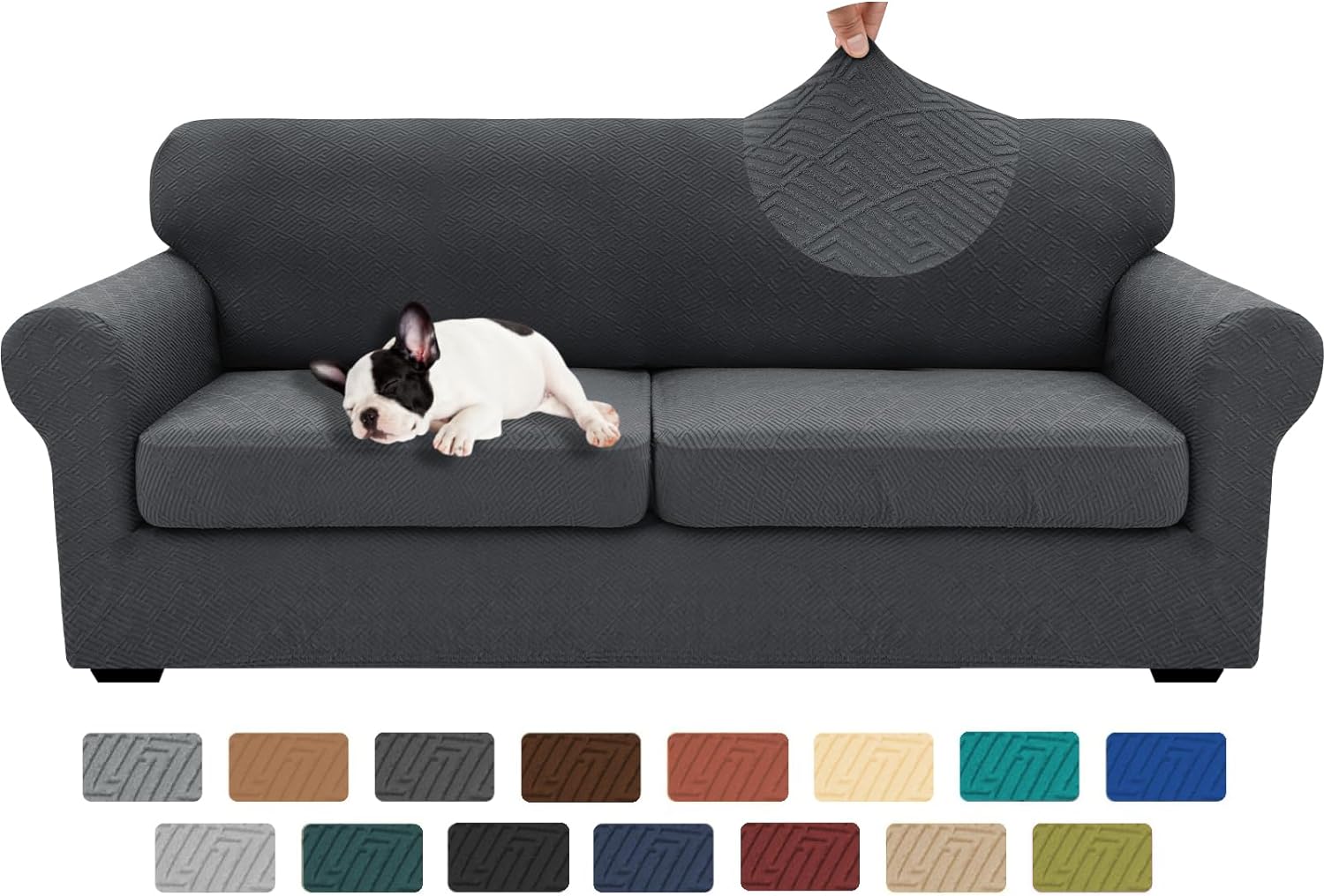 2025 Newest Sofa Couch Covers Super Stretch Thick Soft Sofa Cover Anti Slip Sofa Slipcover Dogs Cats Furniture Protector - Image 11