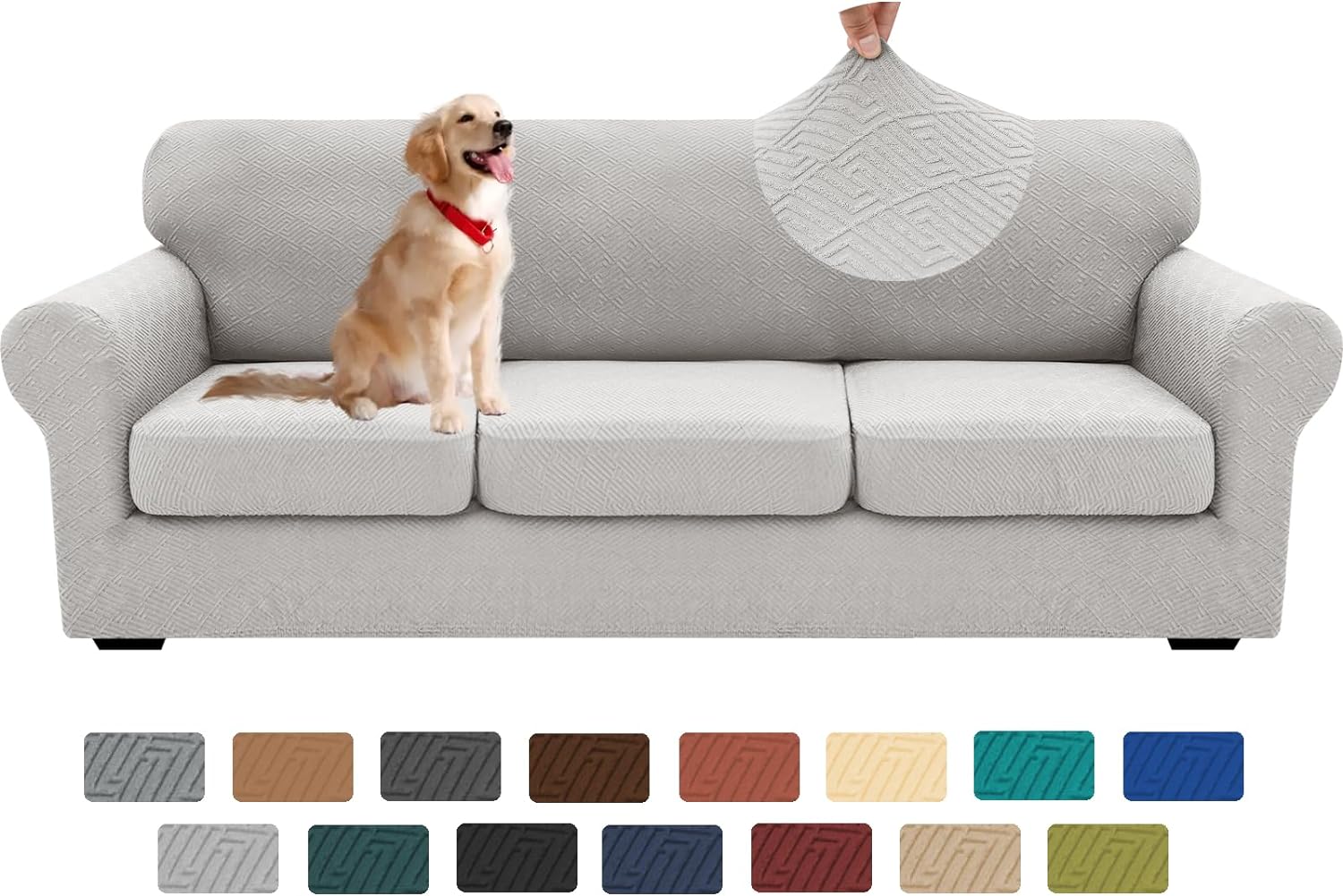 2025 Newest Sofa Couch Covers Super Stretch Thick Soft Sofa Cover Anti Slip Sofa Slipcover Dogs Cats Furniture Protector - Image 25