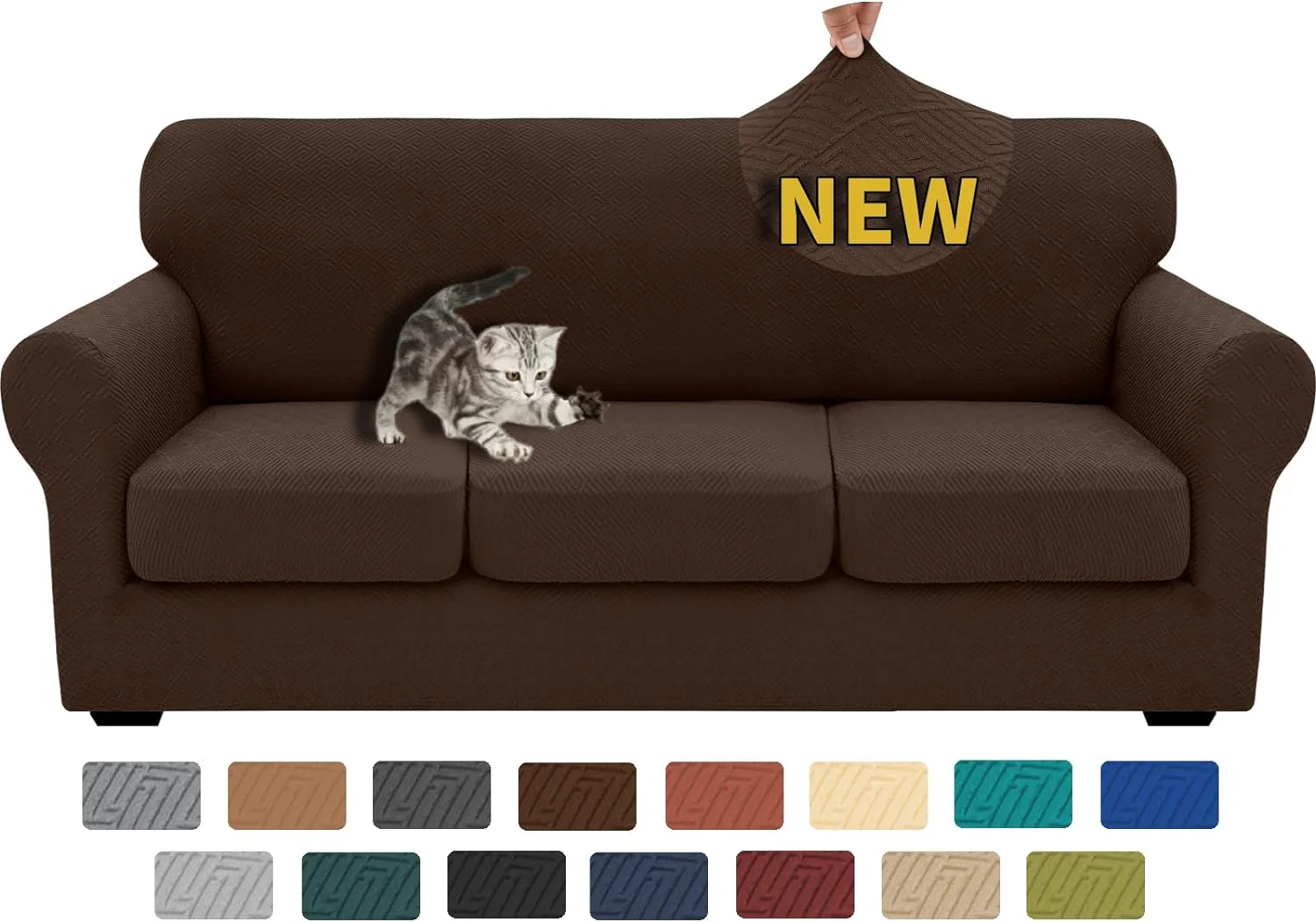 2025 Newest Sofa Couch Covers Super Stretch Thick Soft Sofa Cover Anti Slip Sofa Slipcover Dogs Cats Furniture Protector - Image 28