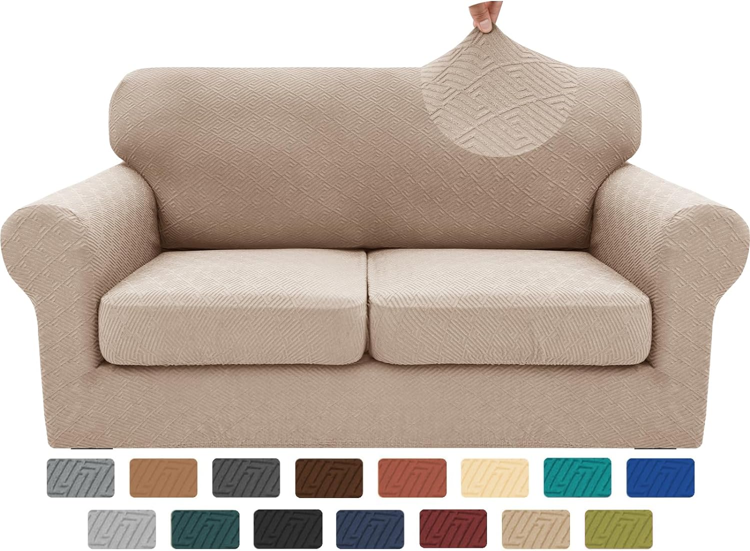 2025 Newest Sofa Couch Covers Super Stretch Thick Soft Sofa Cover Anti Slip Sofa Slipcover Dogs Cats Furniture Protector - Image 37