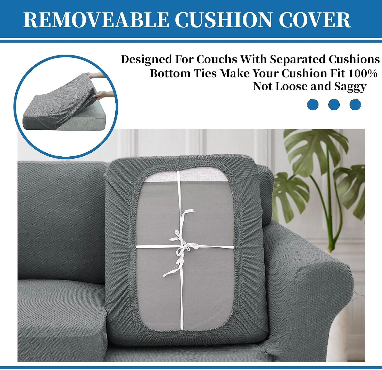 2025 Newest Sofa Couch Covers Super Stretch Thick Soft Sofa Cover Anti Slip Sofa Slipcover Dogs Cats Furniture Protector - Image 4