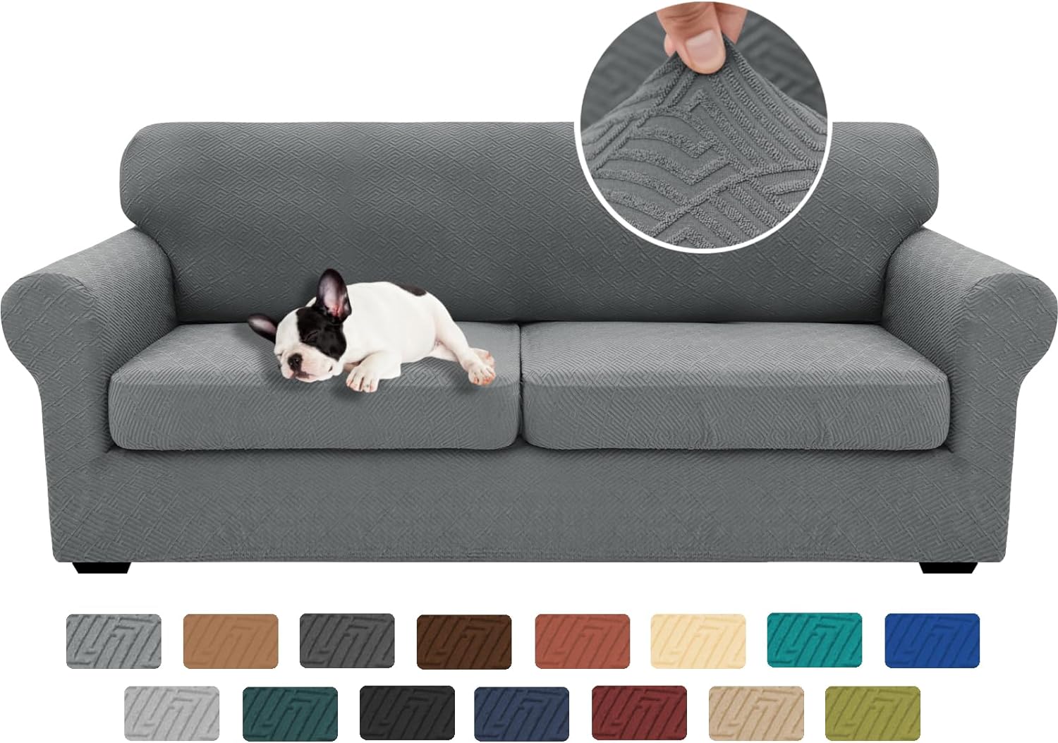 2025 Newest Sofa Couch Covers Super Stretch Thick Soft Sofa Cover Anti Slip Sofa Slipcover Dogs Cats Furniture Protector - Image 43