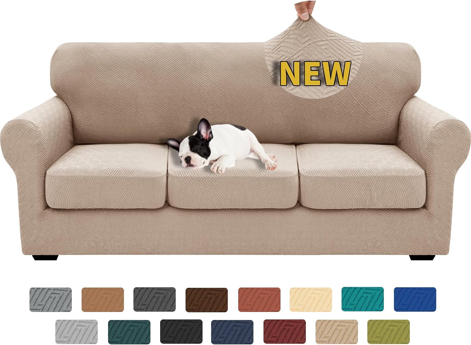 2025 Newest Sofa Couch Covers Super Stretch Thick Soft Sofa Cover Anti Slip Sofa Slipcover Dogs Cats Furniture Protector - Image 46