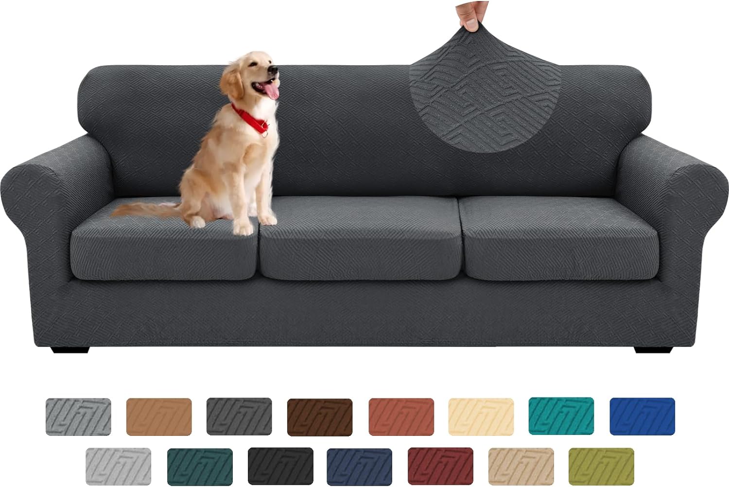 2025 Newest Sofa Couch Covers Super Stretch Thick Soft Sofa Cover Anti Slip Sofa Slipcover Dogs Cats Furniture Protector - Image 48