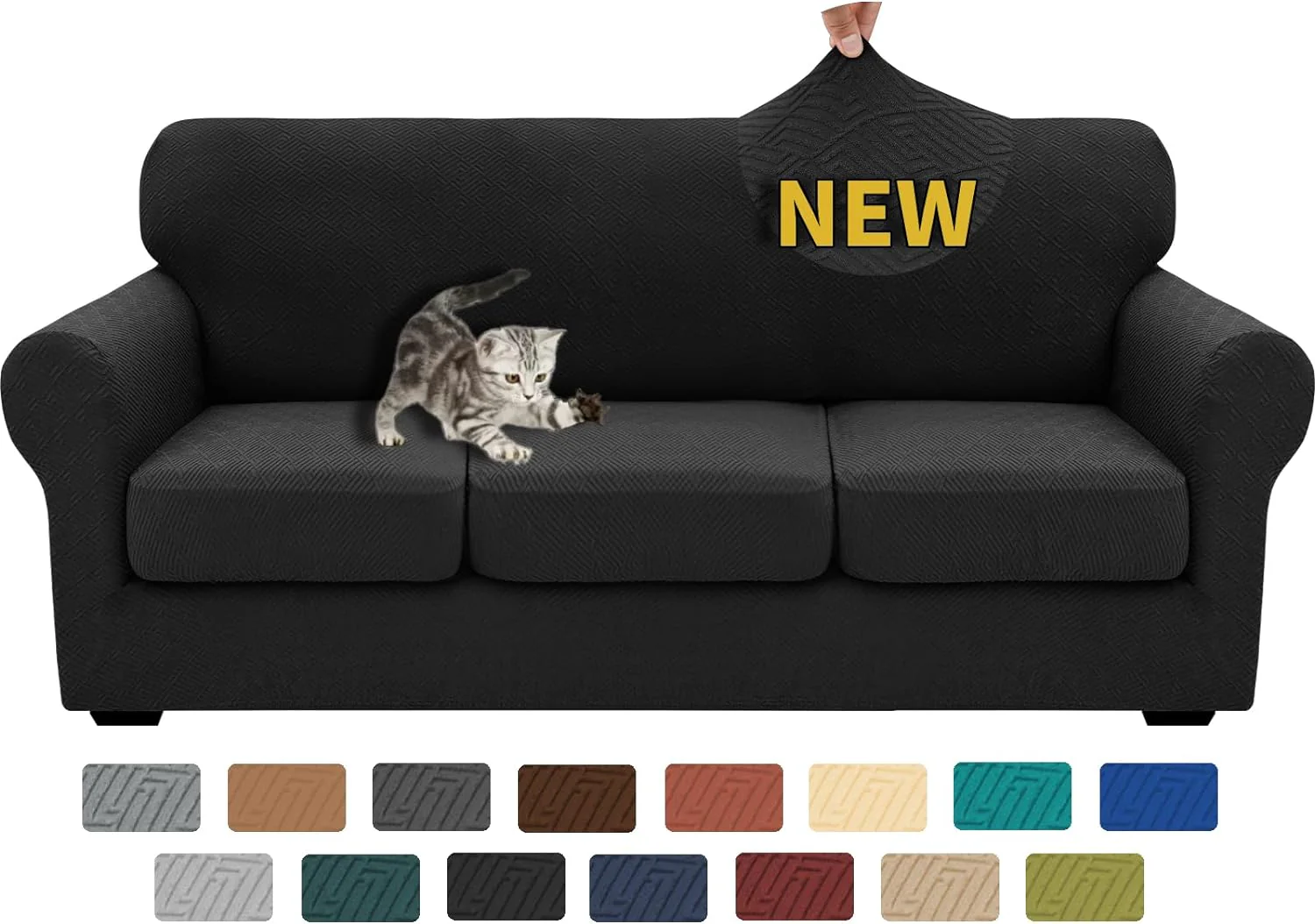 2025 Newest Sofa Couch Covers Super Stretch Thick Soft Sofa Cover Anti Slip Sofa Slipcover Dogs Cats Furniture Protector - Image 51