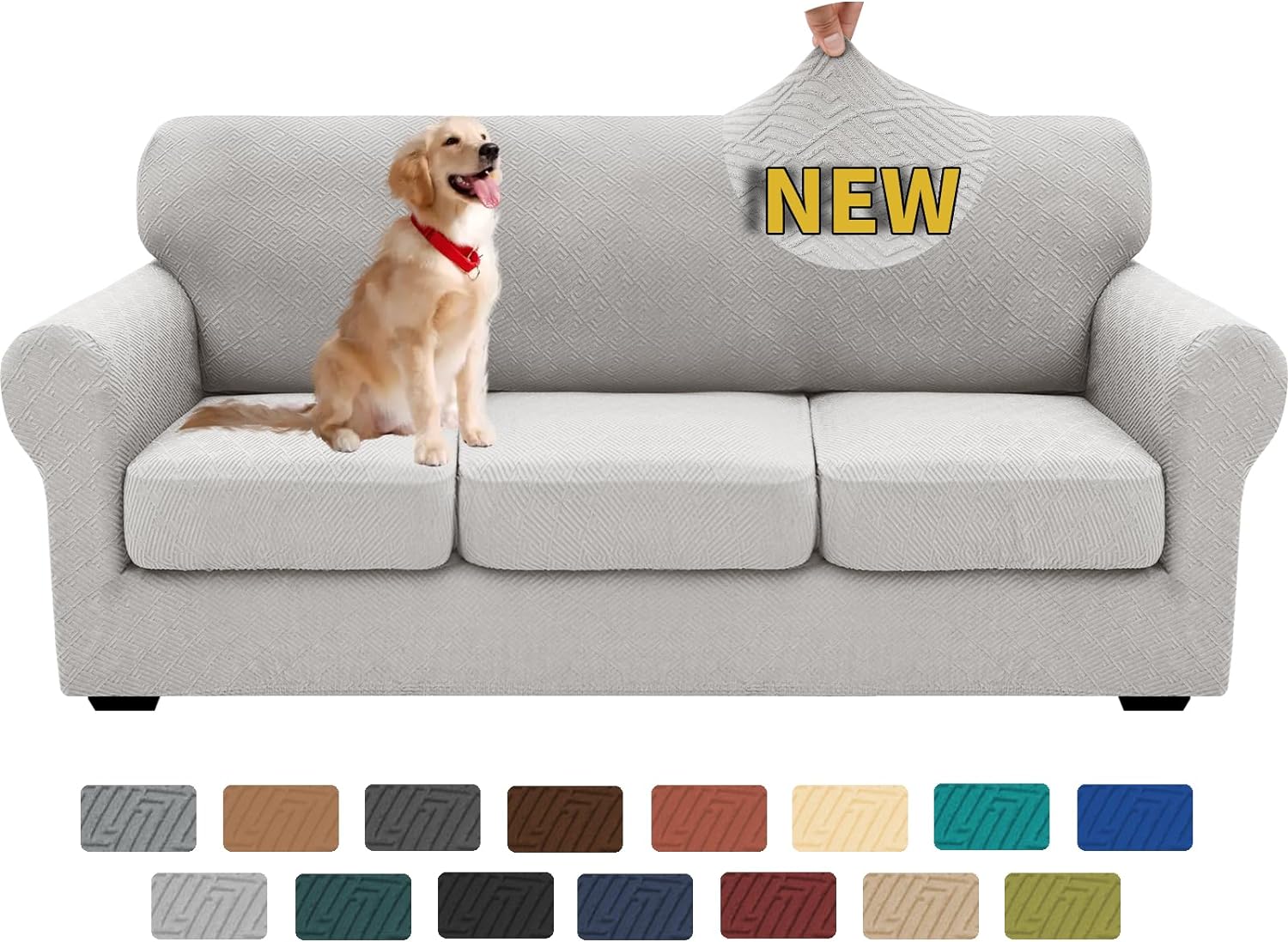 2025 Newest Sofa Couch Covers Super Stretch Thick Soft Sofa Cover Anti Slip Sofa Slipcover Dogs Cats Furniture Protector - Image 53