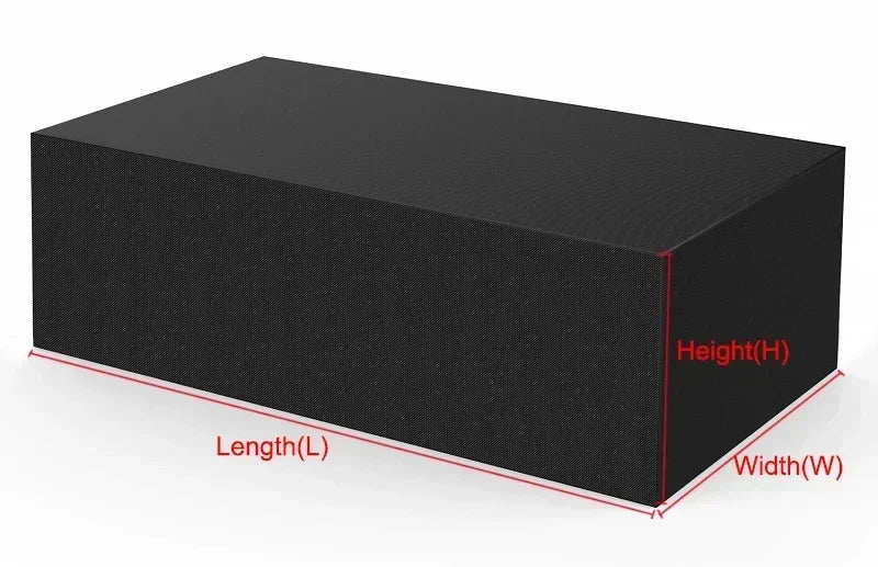 Outdoor Patio Furniture Set Cover Garden Furniture Waterproof Covers Rain Snow Chair Slipcovers for Sofa Table Chair Dust Covers - Image 3