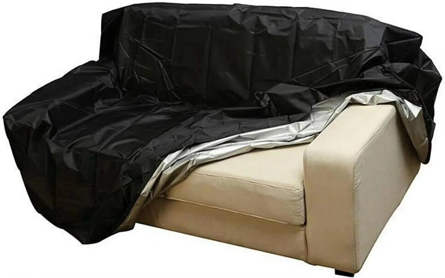 Outdoor Waterproof Bench Cover Garden Park Patio Seat Covers Furniture Sofa Chair Table Rain Snow Dust Proof Protector Cover - Image 6