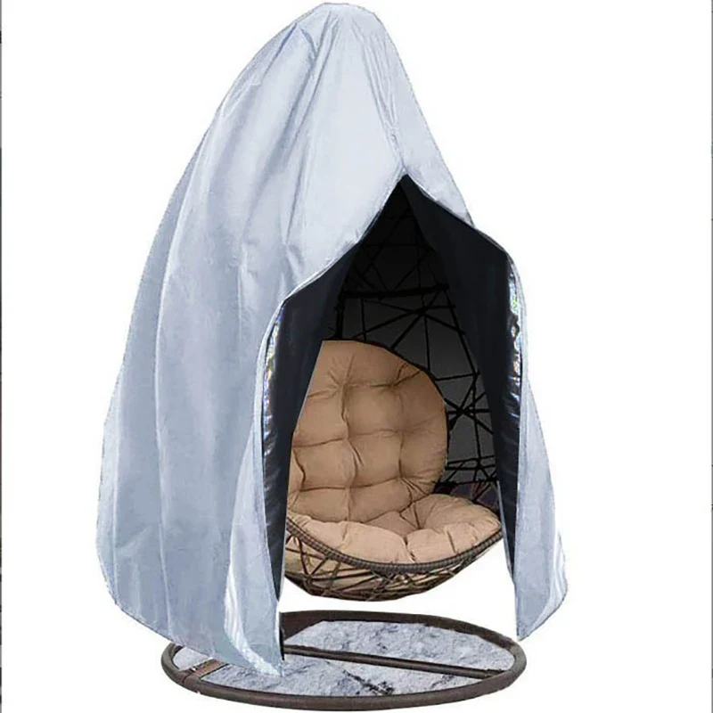 Patio Egg Chair Cover Waterproof Dustproof Swing Chair Covers Egg Shaped Hanging Chair Dust Cover Protector Outdoor - Image 10