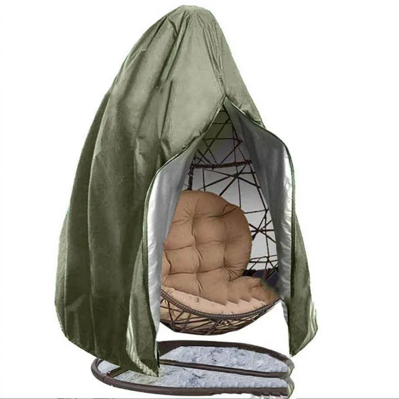 Patio Egg Chair Cover Waterproof Dustproof Swing Chair Covers Egg Shaped Hanging Chair Dust Cover Protector Outdoor - Image 9